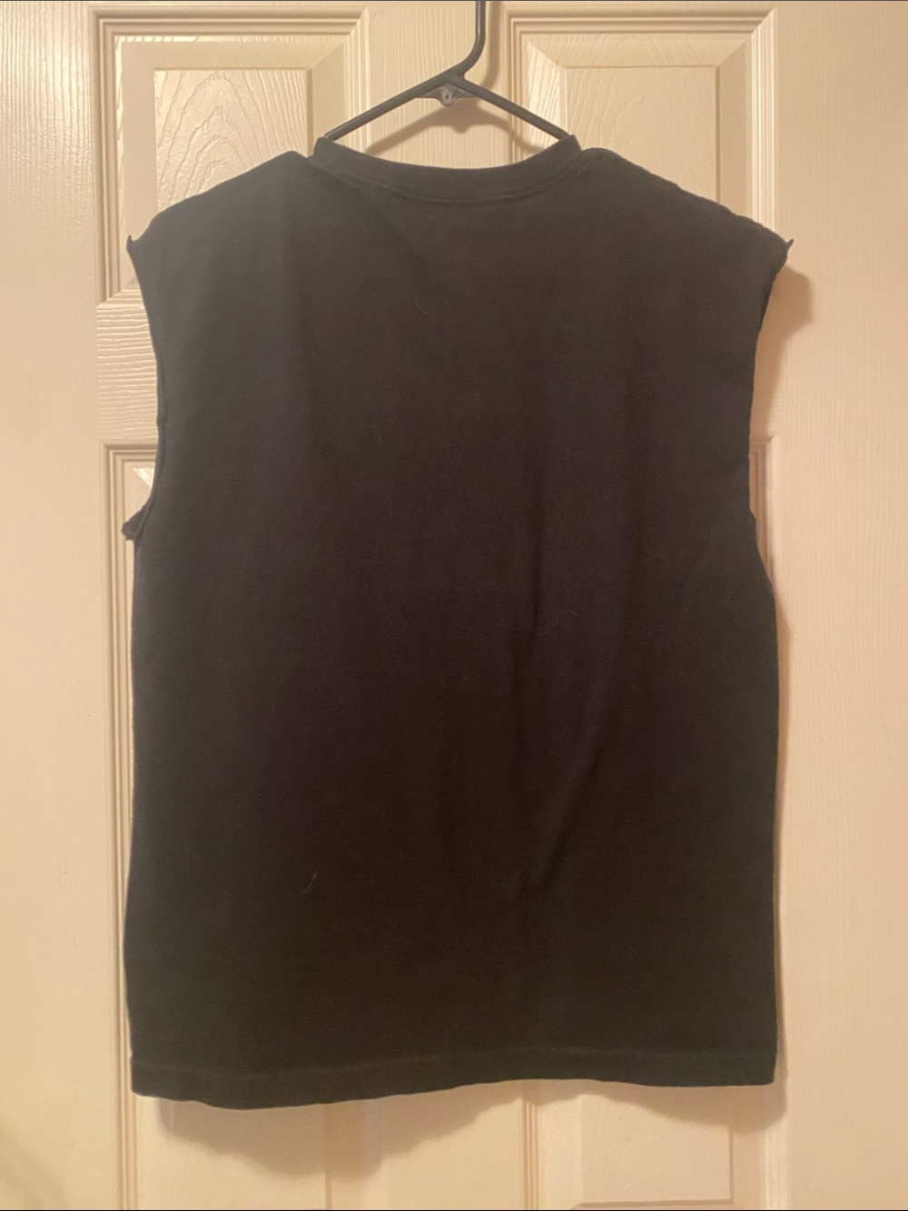 Vans Black Men’s Tee with White Logo - Picture 3 of 4